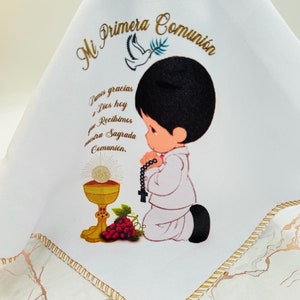 First Communion Favors, recuerdos para primera comunion, Napkins for first communion 12 pieces