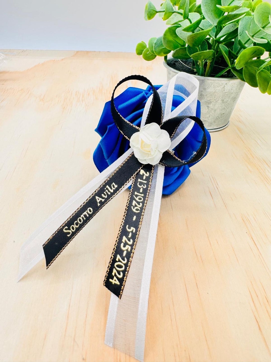 100pcs-50-24pcs Personalized Ribbons/celebration of Life Funeral Favors ...