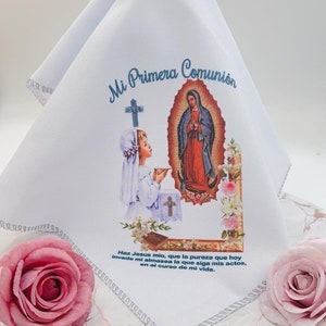 First Communion Favors, recuerdos para primera comunion, 12pcs Napkins