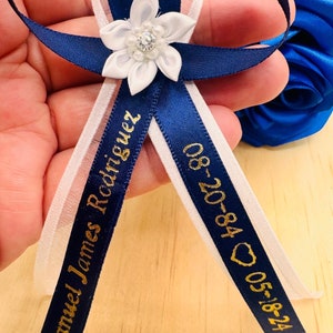 Jubilation Ribbons 100pcs-50-24pcs Personalized Ribbons/celebration of Life Funeral Favors ...