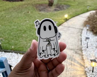 Music Ghost sticker