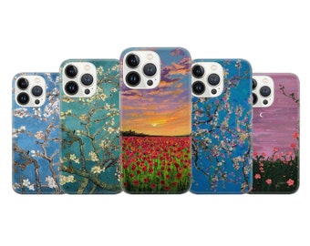 Étui de téléphone Tree Flowerish Cover adapté pour iPhone 15 Pro Max, 14 Plus, 13, 12, 11, XR, XS et Samsung S23, S22, A54, A53, Pixel 8, 7