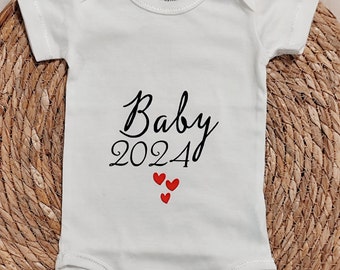 Body bébé annonce grossesse/ baby 2024/Bébé 2024