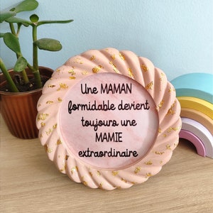 Cadre annonce grossesse mamie extraordinaire - cadeau future mamie - annonce grossesse mamie - mamie extraordinaire