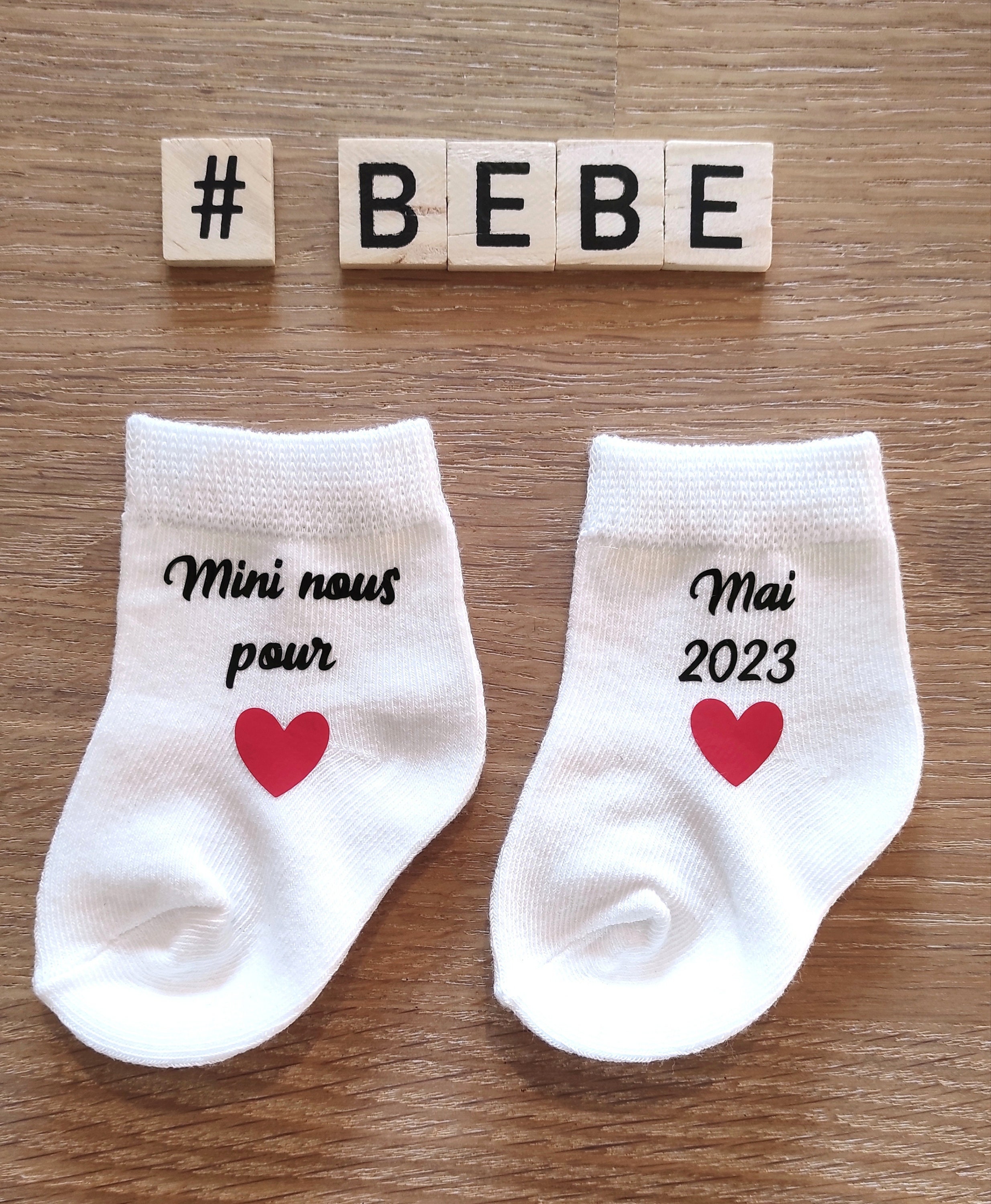 Chausson Annonce Grossesse Etsy France Chausson Annonce Grossesse Etsy France