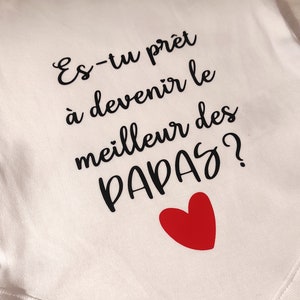 Body bébé annonce grossesse papa