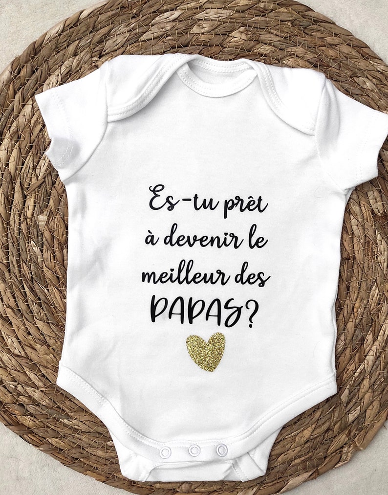 Body bébé annonce grossesse papa image 1