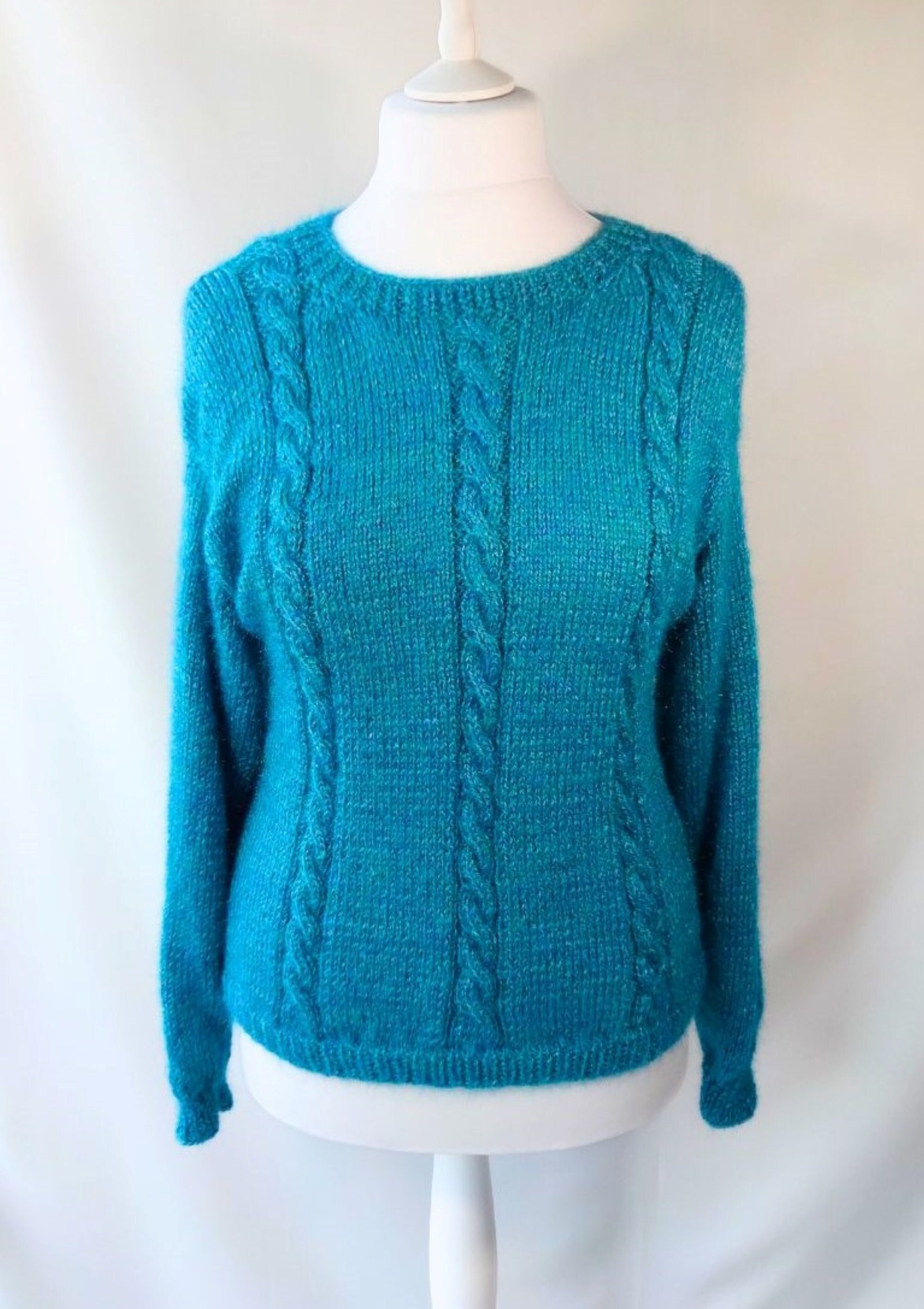 Turquoise store jumpers ladies