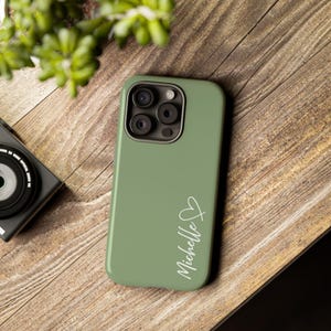 Iphone 16 15 Pro Max 14 13 12 11 Personalized custom name phone case gift for her cute phonecase custom phone case minimalist design