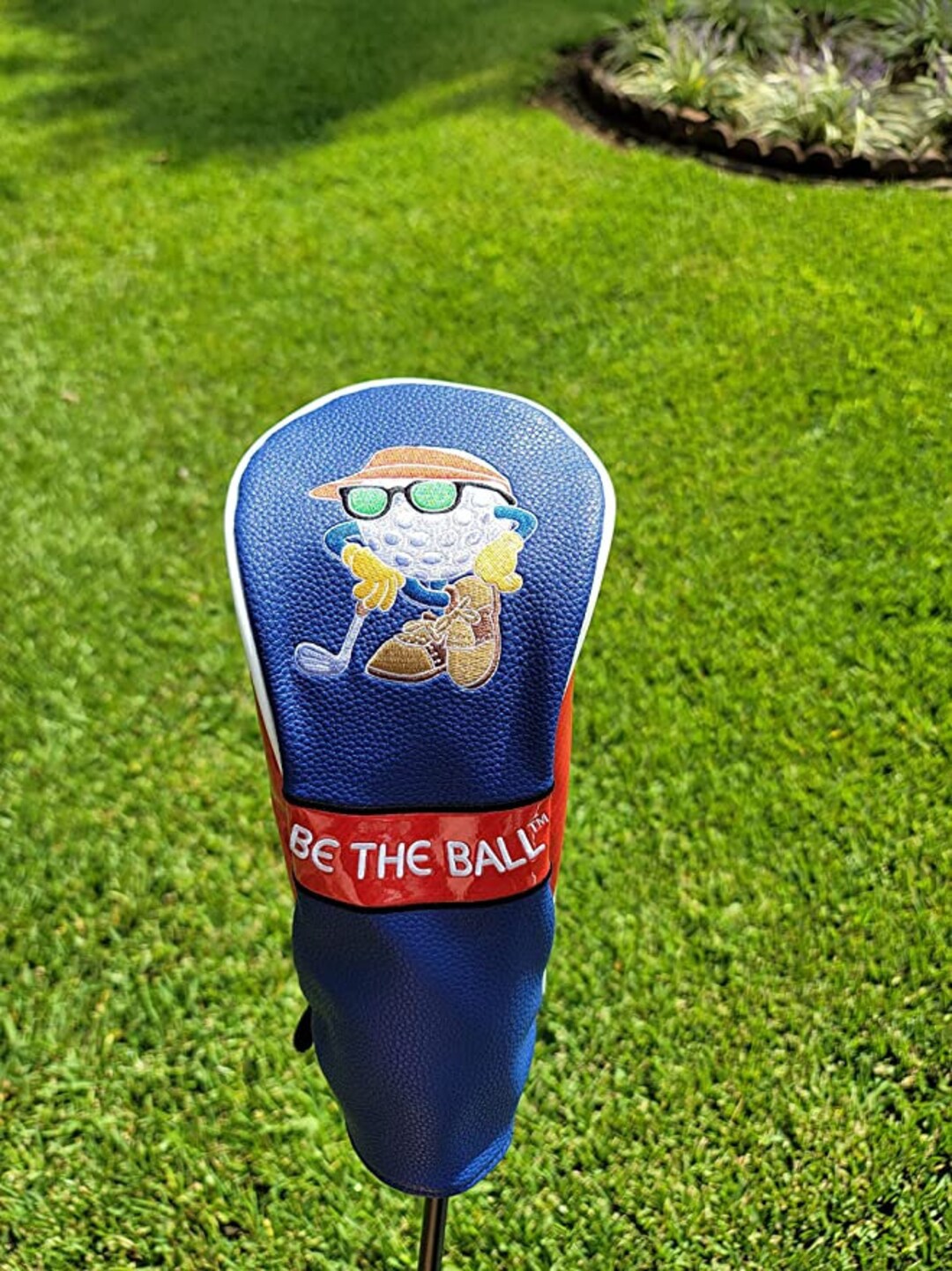 Be the Ball Character Golf Club Headcover Vibrant Nylon Head Etsy