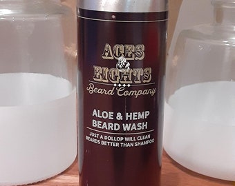 Aloe & Hemp Beard Wash