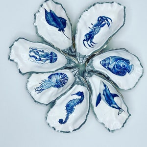 Decorated Oyster Shells