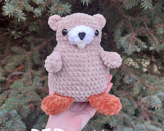 crochet beaver PDF pattern