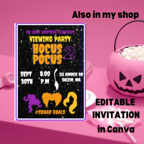 Hocus Pocus Trivia With Answer Key Printable Trivia PDF - Etsy