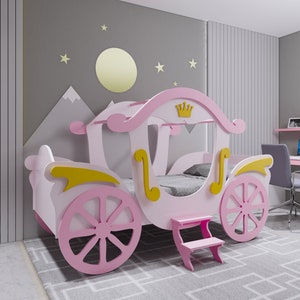 Plans of Manufacture of Bed Carriage for Girl only Plans Bedroom