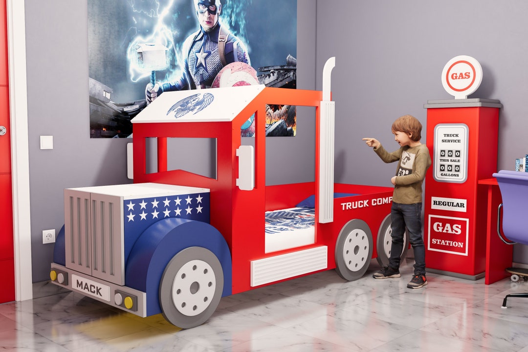 Build Yourself This American Truck Bed for Your Childcontains