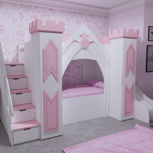 Castle Bed Digital Plans Etsy