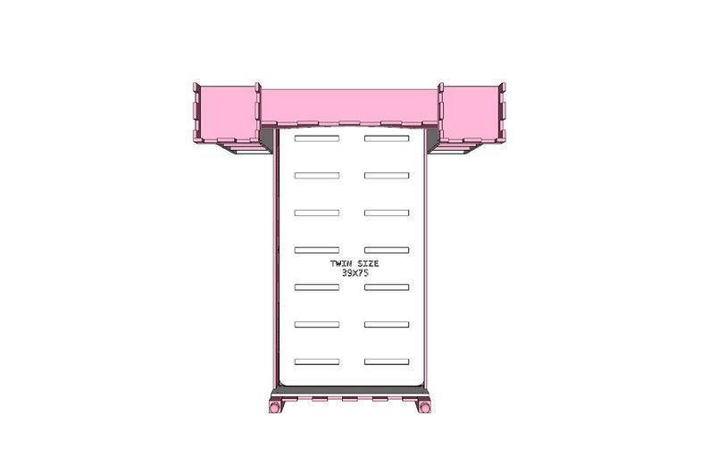 Plans for Castle Bed only Plans Ideal for Woodworking - Etsy