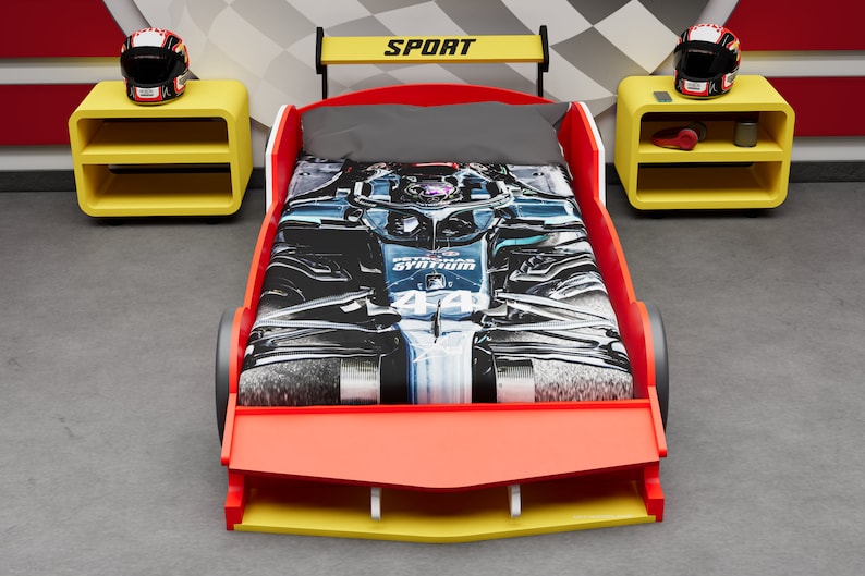 Build Yourself This Car Racing Bed for Kids With Our Dxf Plans and ...