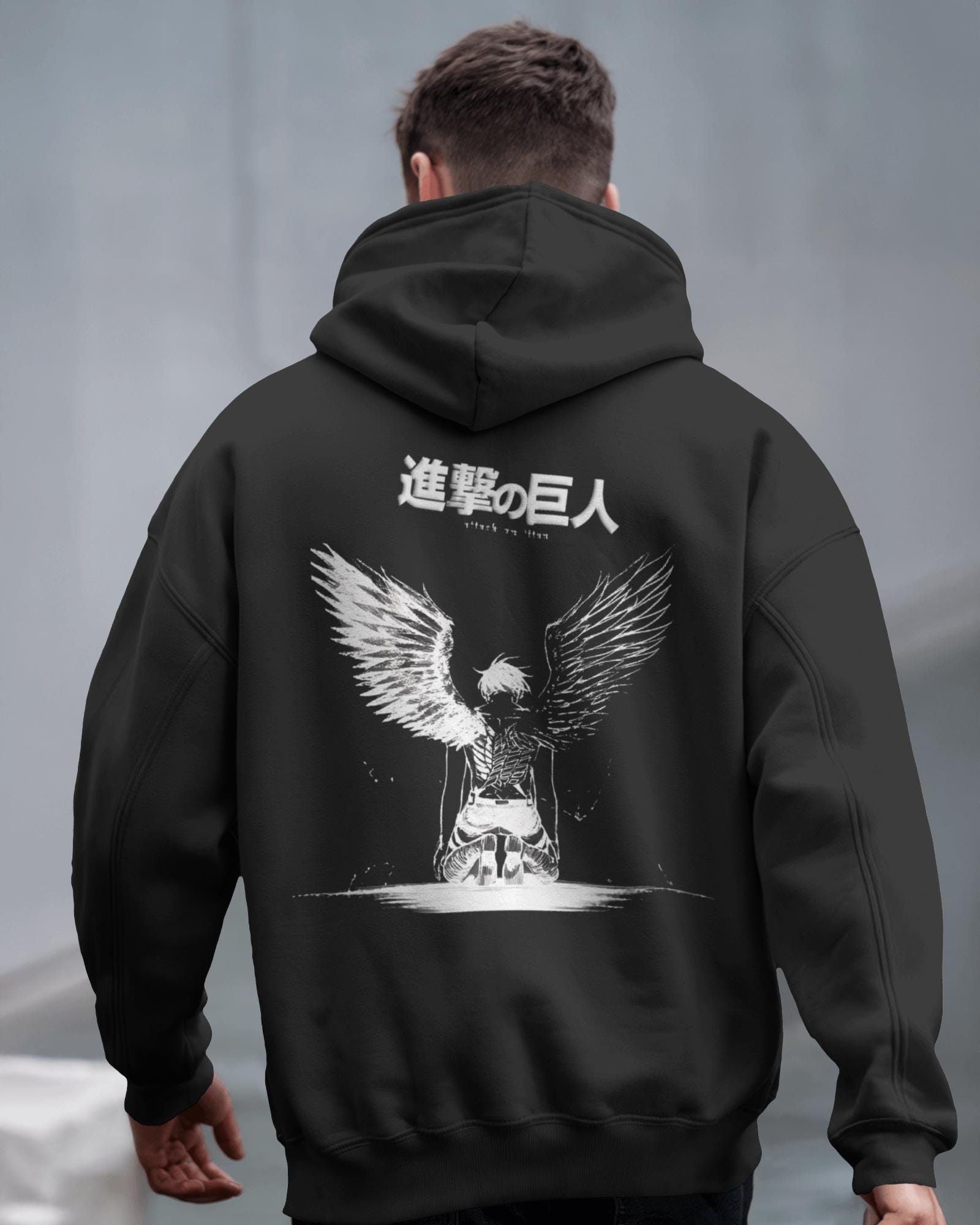 Lässiger herren hoodie