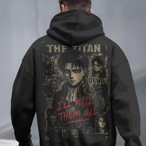 Levi Ackerman Hoodie - Etsy
