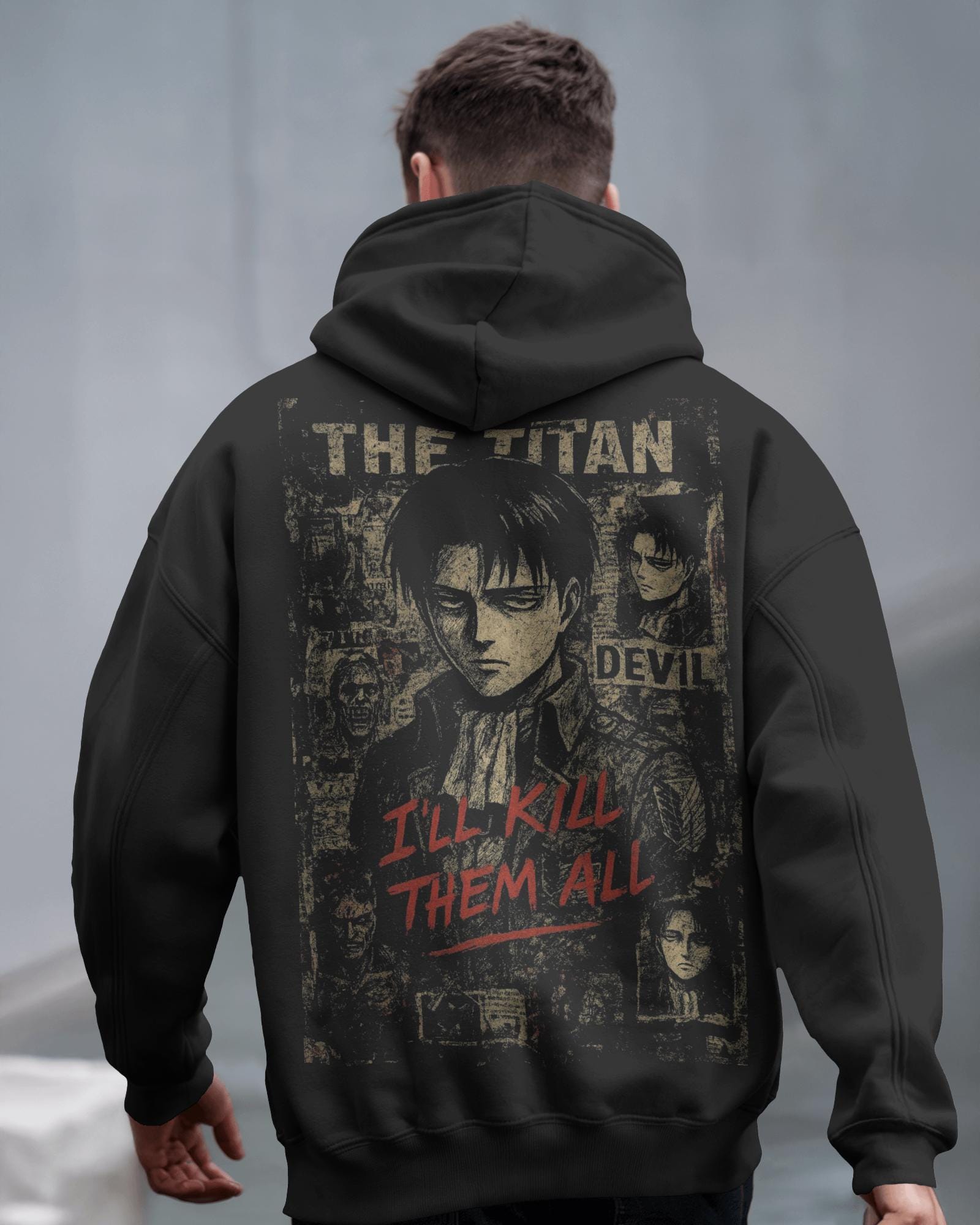 Levi Ackerman Hoodie - Etsy