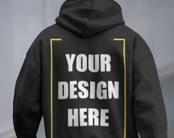 Sudadera con capucha holgada lavada con nieve de anime, regalo personalizado