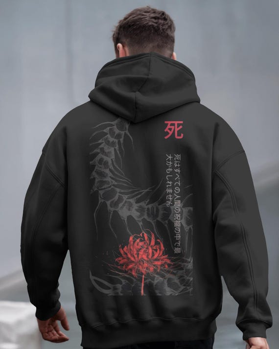 Tokyo Ghoul Anime Snow Washed Loose Hoodie Ken Kaneki Anime Tee