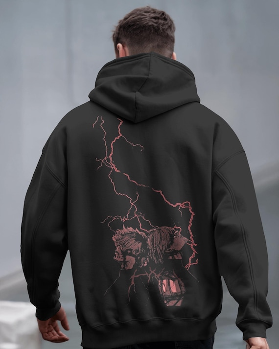 Tokyo Ghoul Hoodie: Ken Kaneki, Snow Washed Cotton Streetwear