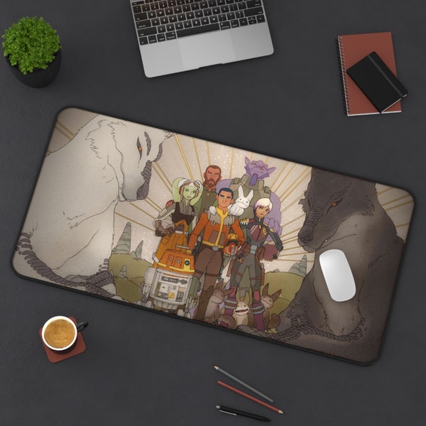 Star Wars Rebels Office Desk Mat Large Gaming Mat Office Decor Gaming Accessories