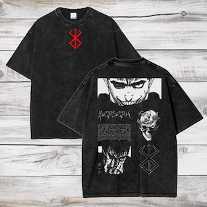 BERSERK ベルセルク Tシャツ XL 黒 Black Berserk t shirt - Etsy 日本