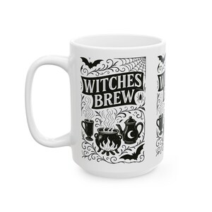 Witches Brew Mug - Perfect for Halloween, Coffee Lovers, Witchy Vibes, Gift for Friends, Spooky Decor, 11oz & 15oz Options