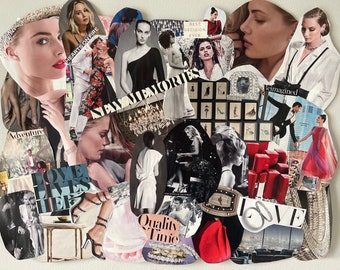 Original Collage Art - Love, Luxury, and Romance