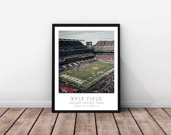 Texas A&M Football | Kyle Field | 18 x 24 inches | Color | Poster