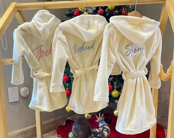 Personalized Soft Fleece Robe