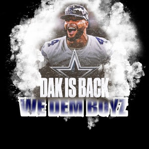 Dak is Back Dallas-Cowboys PNG DL