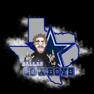 Post Malone DAllas-Cowboys PNG DL Only