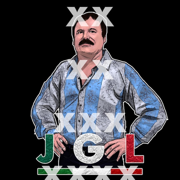 El Chapo Guzman JGL PNG DL