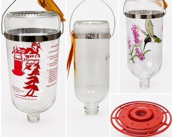 Best-1 Hummingbird Feeder Replacement Bottles or Base | Glass Replacement Parts