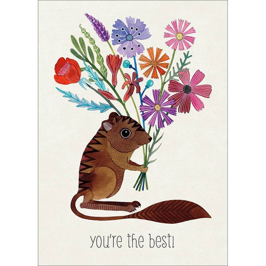 Geninne Zlatkis You're the Best Notecard, All Occasion Notecard ...