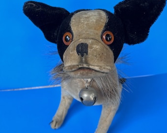Steiff Vintage Black and White Bully Bulldog Circa 1927 Replica - Etsy