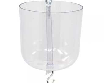 Clear Ant Moat Nectar Protector - Large Size - Great for Hummingbird Feeders