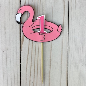 Flamingo Cake Topper