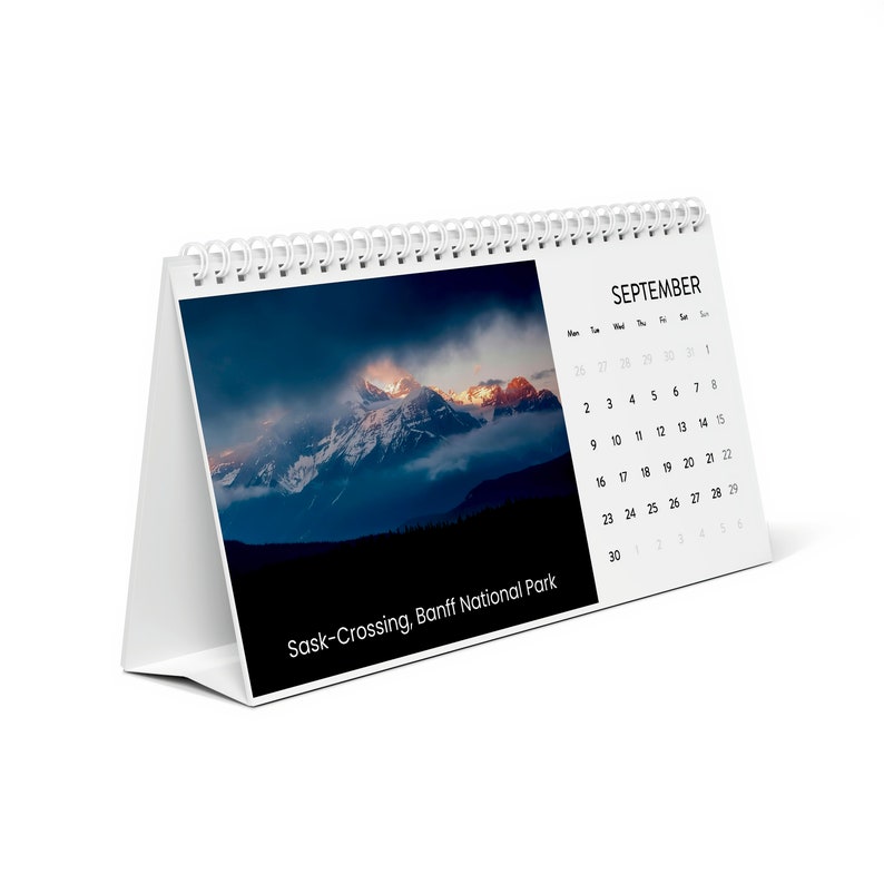 2024 Canadian Rockies Desk Calendar Boss Calendar 2024 Canadian Rockies