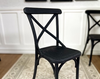 Atyhao Sedia In Miniatura 1:12 – Mobili In Legno Per Casa Delle Bambole - 4