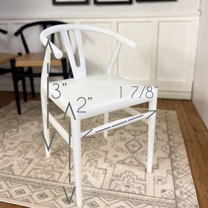 Wishbone chair with upholstered seat hot sale