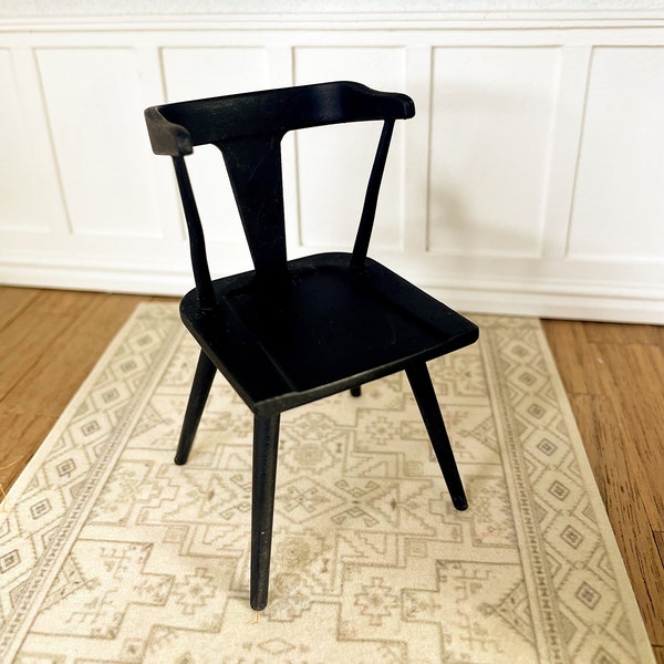 1:12 Scale Dollhouse Chair, Modern Miniatures, Miniature chair, Westend Chair, dining chair