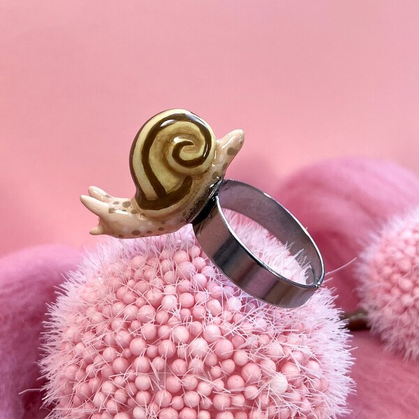 Snail Shell Rings Snail Ring - Etsy