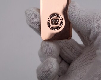 100g銅インゴット純度999。打たれた - Etsy 日本