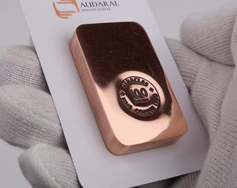 100g銅インゴット純度999。打たれた - Etsy 日本